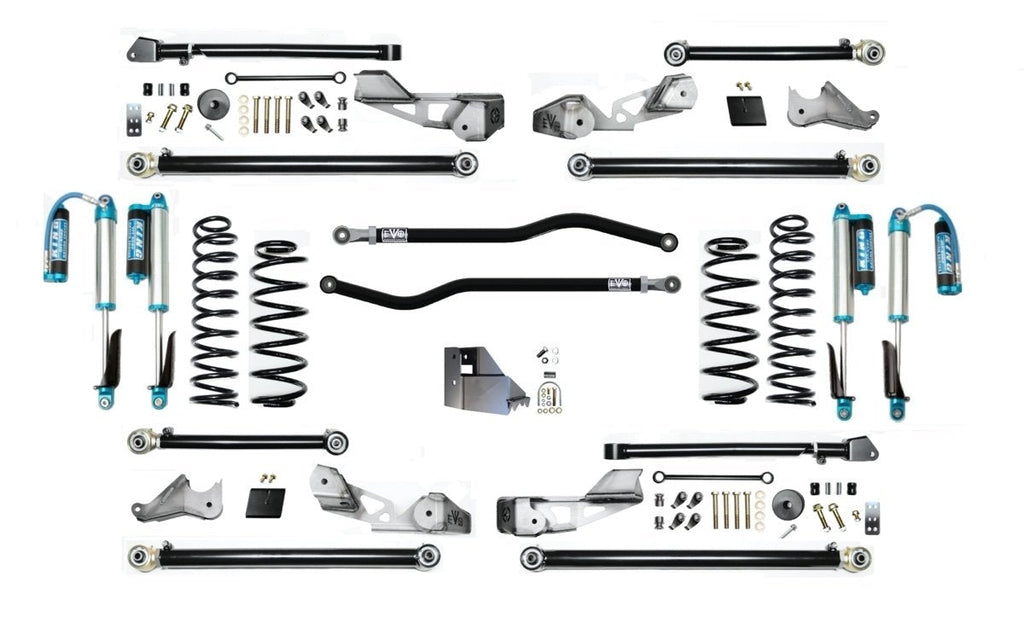 2.5” HIGH CLEARANCE LONG ARM SUSPENSION SYSTEM FOR HD JLU ( 4 DOOR ONLY )
