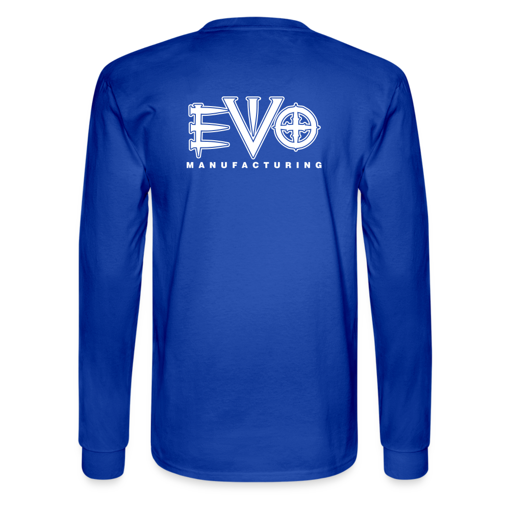 Men's Long Sleeve T-Shirt - royal blue