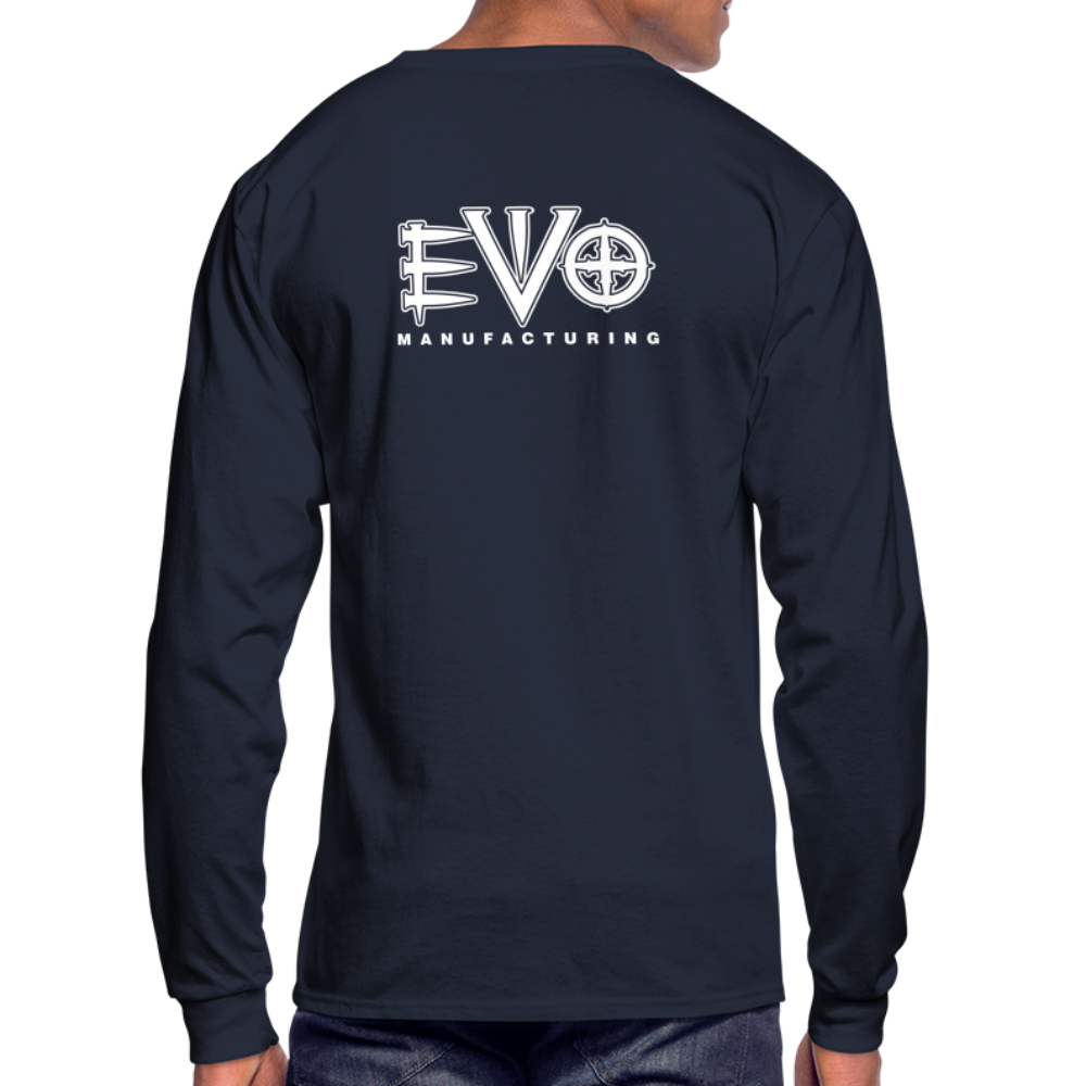 Men's Long Sleeve T-Shirt - navy