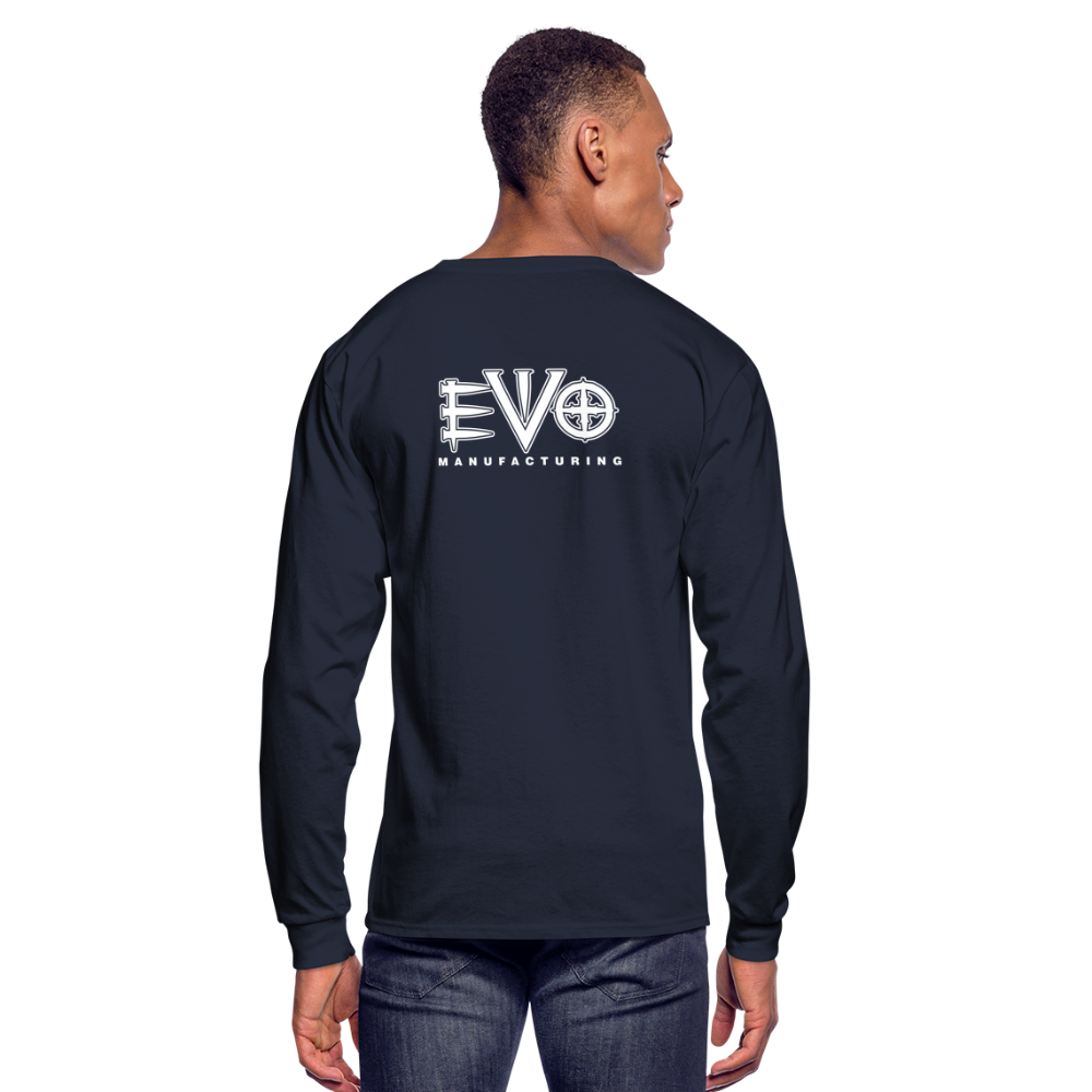 Men's Long Sleeve T-Shirt - navy