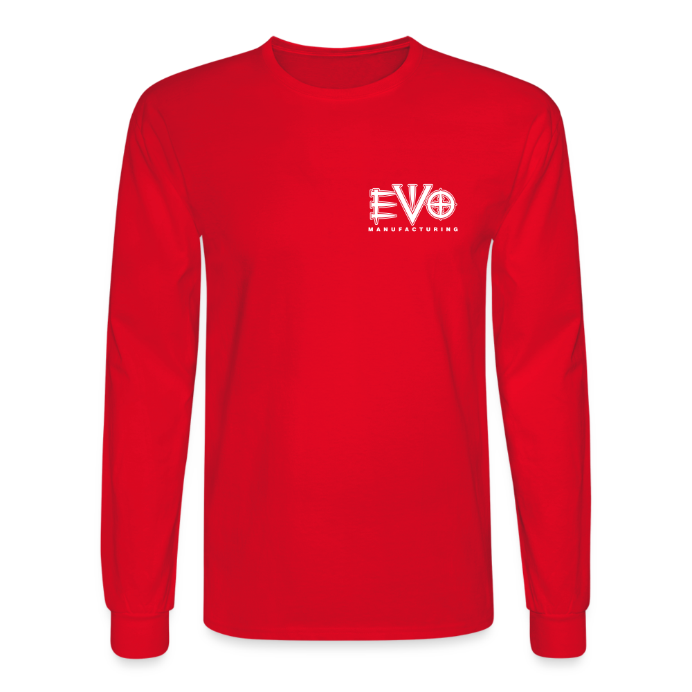 Men's Long Sleeve T-Shirt - red