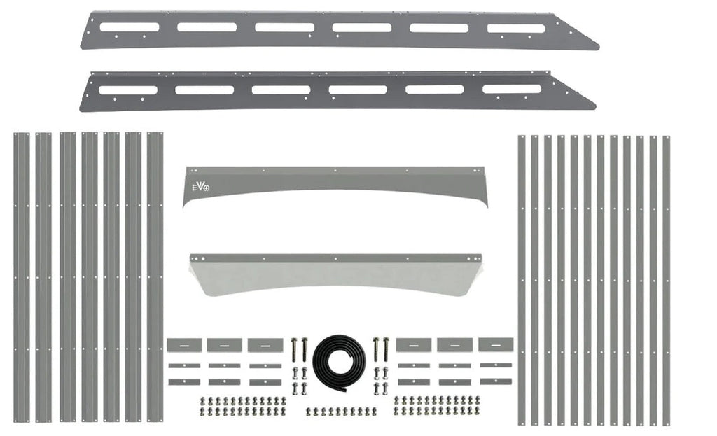 Jeep Wrangler JLU FULL ROOF RACK, ALUMINUM