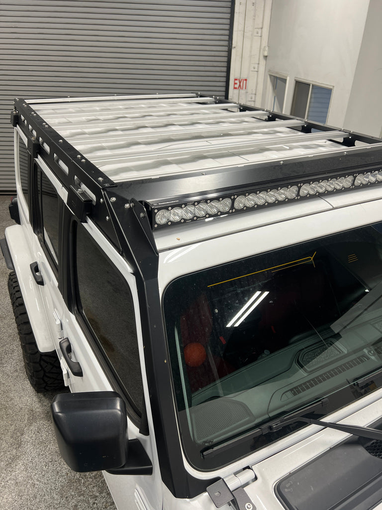 Jeep Wrangler JLU FULL ROOF RACK, ALUMINUM