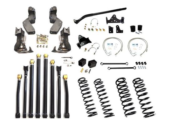 JK JKU 3 Inch or 4 Inch Lift  High Clearance Long Arm Kit Jeep Wrangler 2007-2018