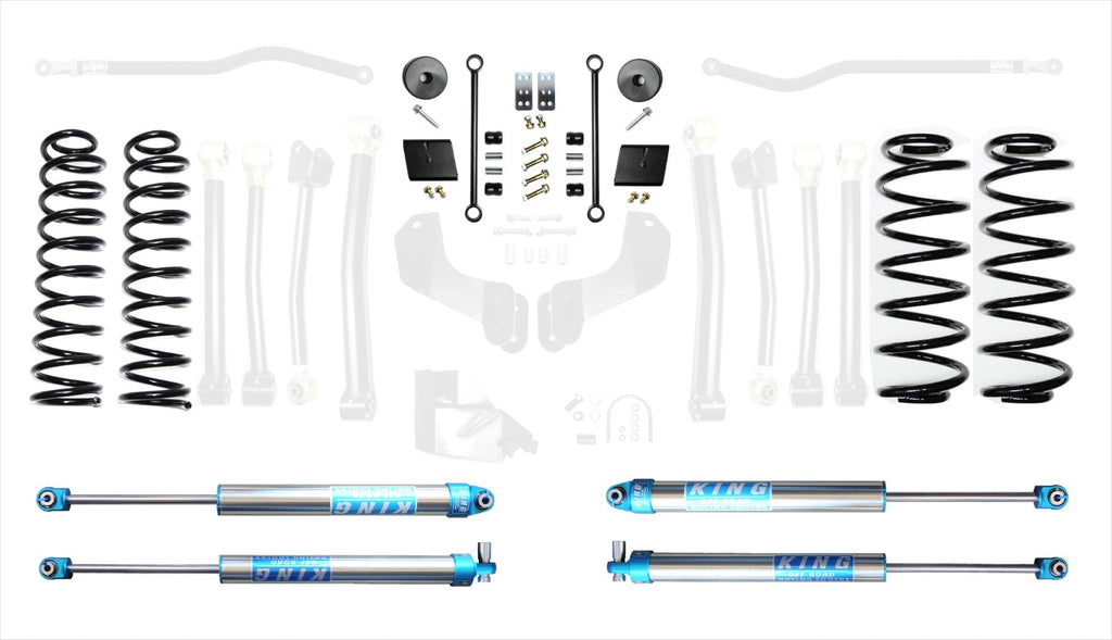 2.5 INCH 4XE JEEP JL WRANGLER LIFT KIT ENFORCER SUSPENSION SYSTEMS