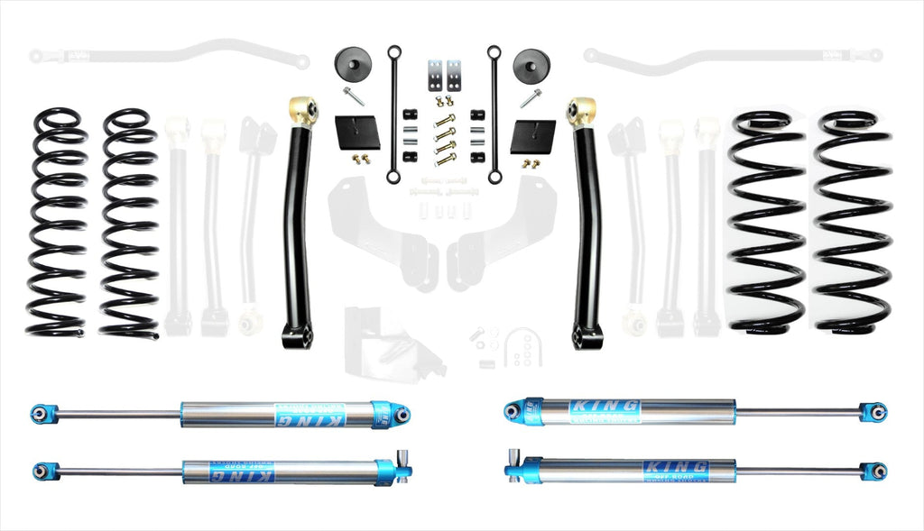 2.5 INCH 4XE JEEP JL WRANGLER LIFT KIT ENFORCER SUSPENSION SYSTEMS