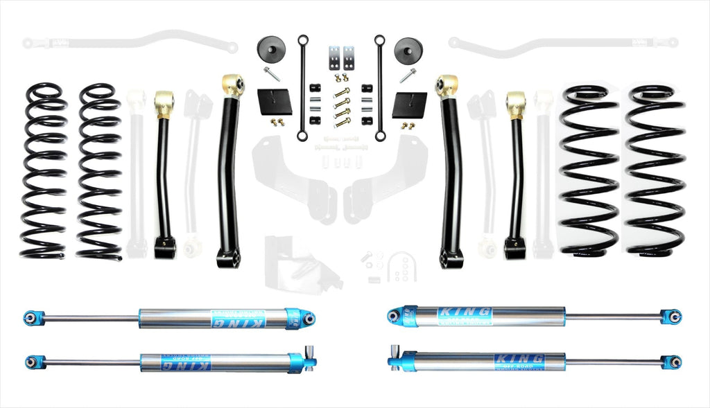 2.5 INCH 4XE JEEP JL WRANGLER LIFT KIT ENFORCER SUSPENSION SYSTEMS