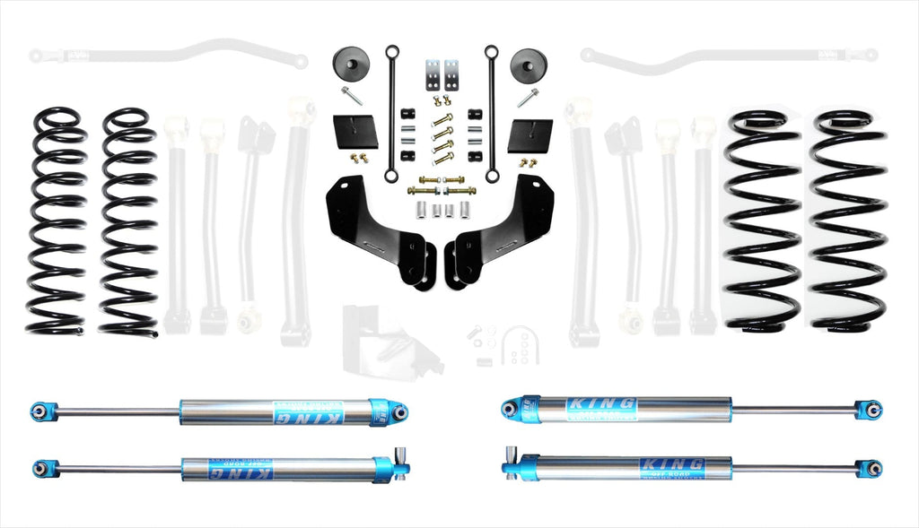 2.5 INCH 4XE JEEP JL WRANGLER LIFT KIT ENFORCER SUSPENSION SYSTEMS