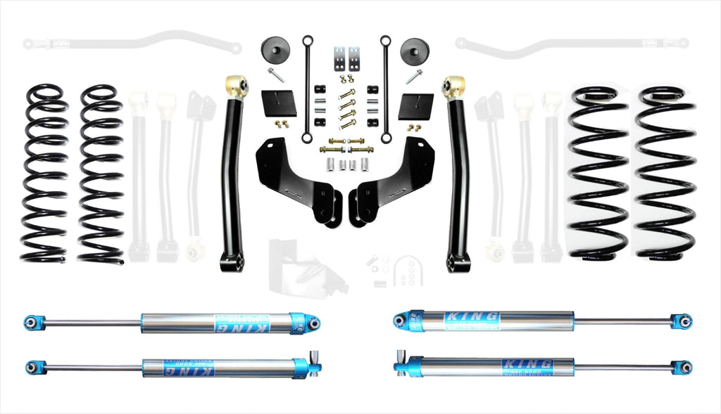 2.5 INCH 4XE JEEP JL WRANGLER LIFT KIT ENFORCER SUSPENSION SYSTEMS