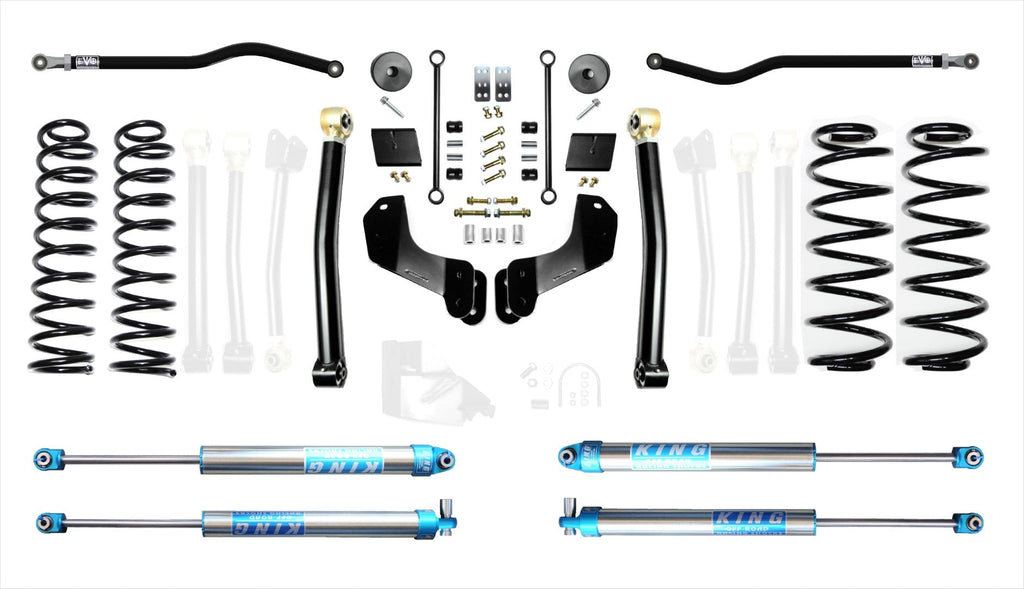 2.5 INCH 4XE JEEP JL WRANGLER LIFT KIT ENFORCER SUSPENSION SYSTEMS