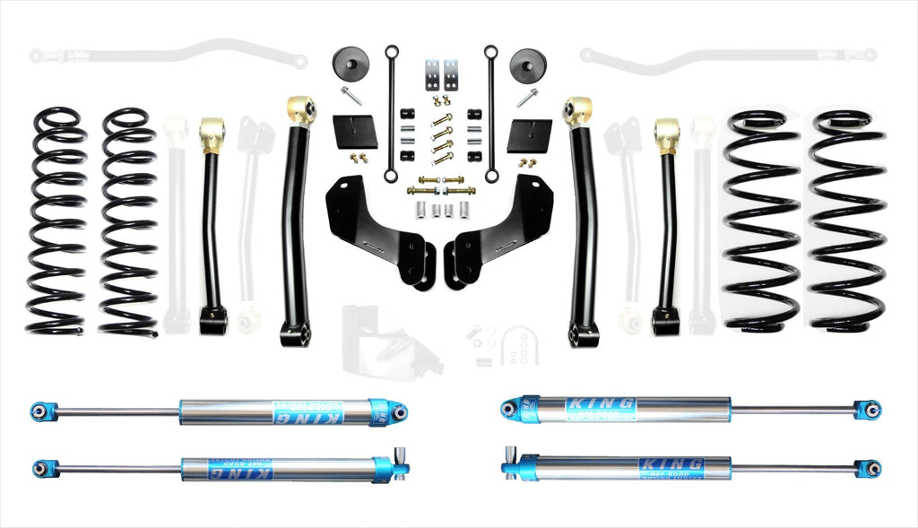 2.5 INCH 4XE JEEP JL WRANGLER LIFT KIT ENFORCER SUSPENSION SYSTEMS