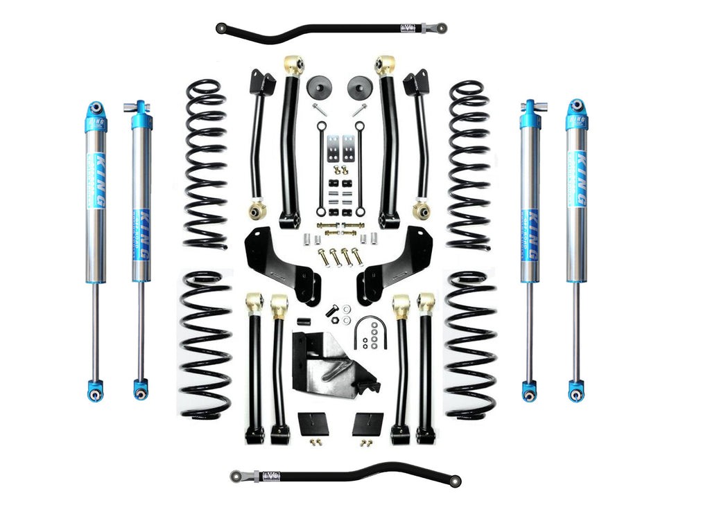 4.5 INCH 4XE JEEP WRANGLER JLU LIFT KIT ENFORCER SUSPENSION SYSTEMS