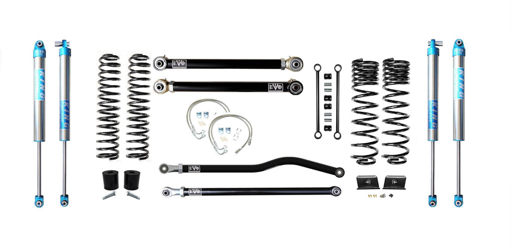 VARIANT  EVO-3060S2HDPK2  STAGE 2  King 2.0" Shocks Blue  Front / Rear Track Bars