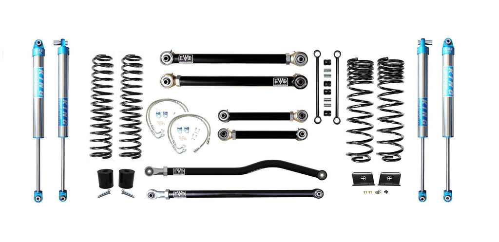 VARIANT  EVO-3060S3HDPK2  STAGE 3  King 2.0" Shocks Blue  Front / Rear Track Bars