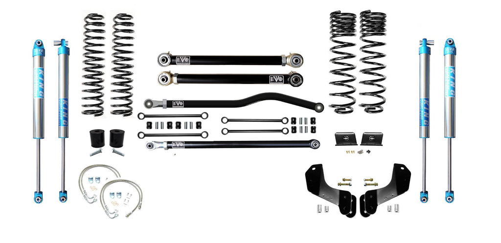 VARIANT  EVO-3061S2HDPK2  STAGE 2 Overland  King 2.0" Shocks Blue  Front / Rear Track Bars