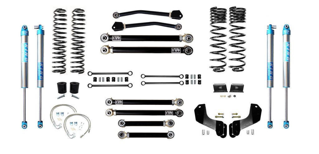 VARIANT  EVO-3061S4HDK2  STAGE 4 Overland  King 2.0" Shocks Blue  No Track Bars
