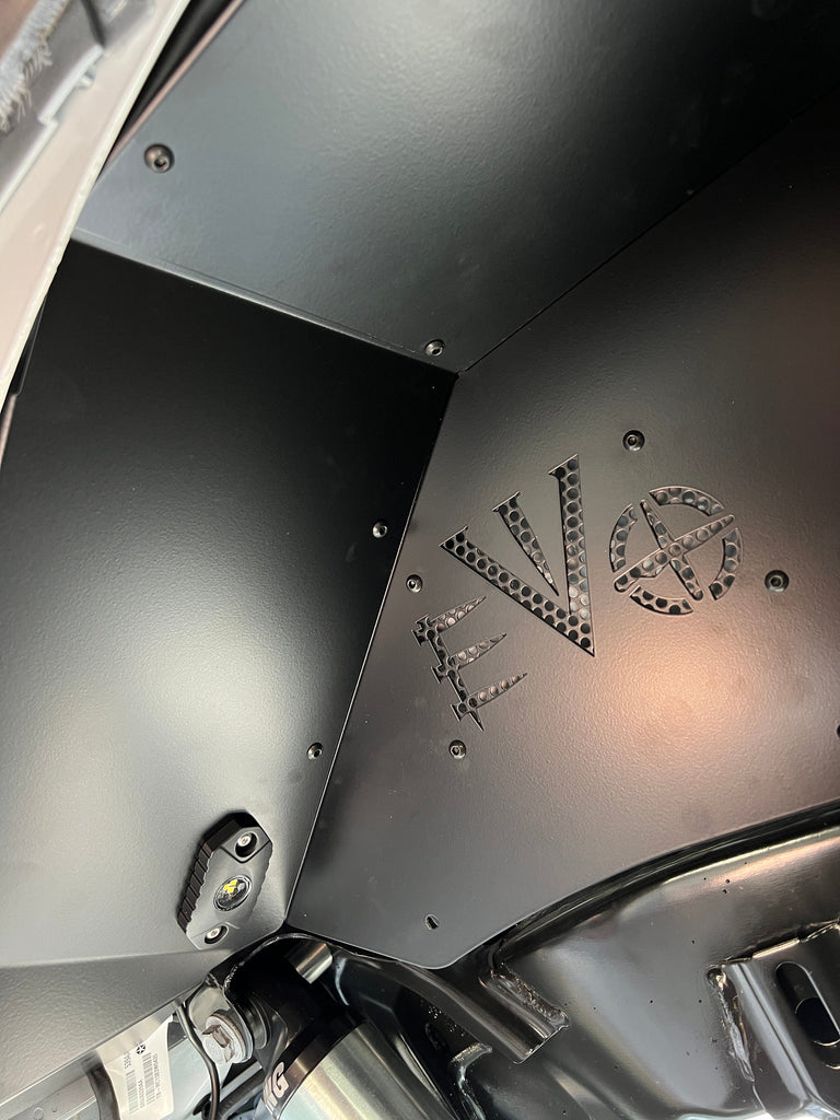 JL/JLU WRANGLER REAR ALUMINUM INNER FENDERS 2018-2025