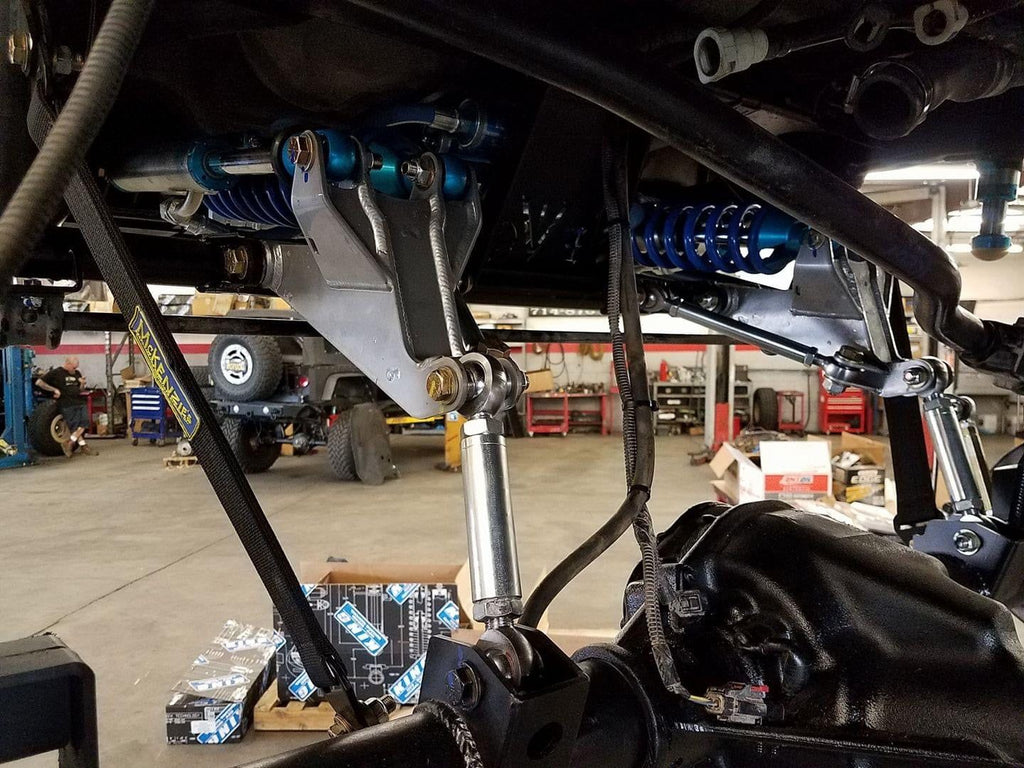 JK JKU REAR DOUBLE THROW DOWN EVOLEVER SYSTEM WITH KING COILOVER AND BYPASS SHOCKS JEEP WRANGLER