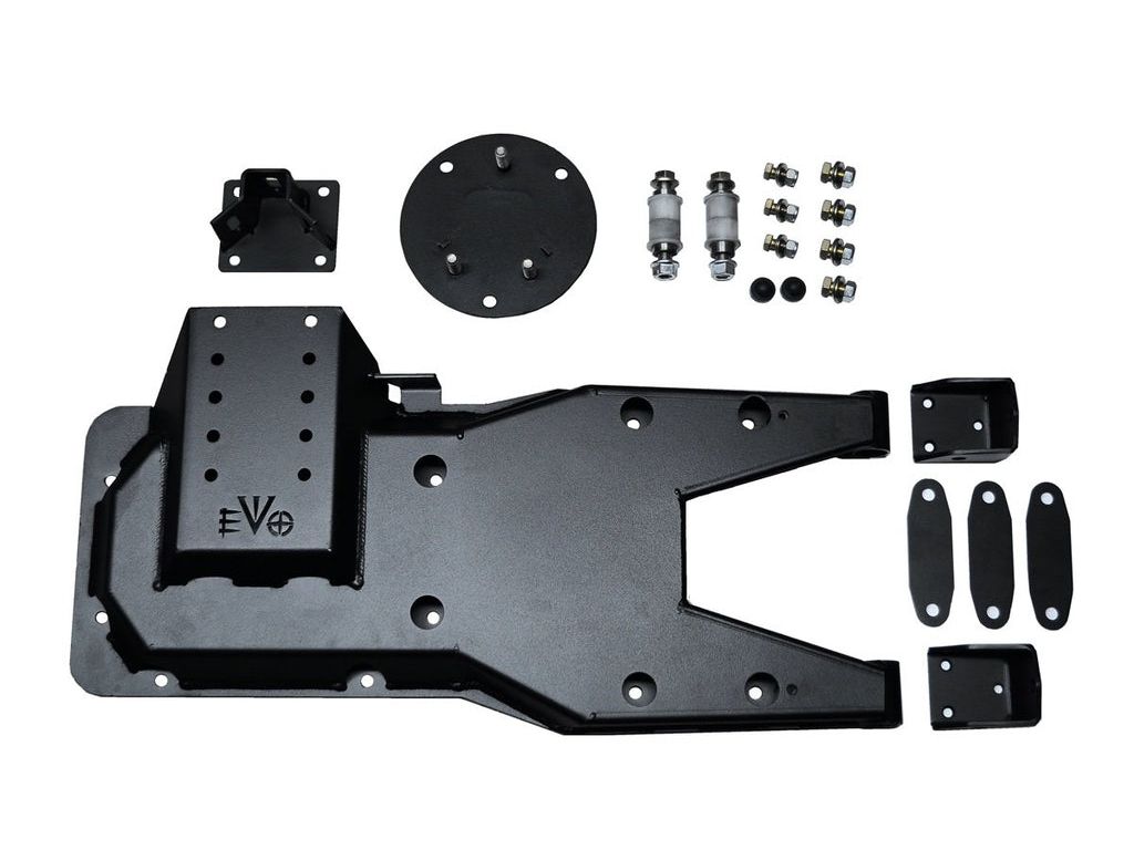 PRO SERIES HINGED GATE CARRIER (BLACK) FOR JK/JKU