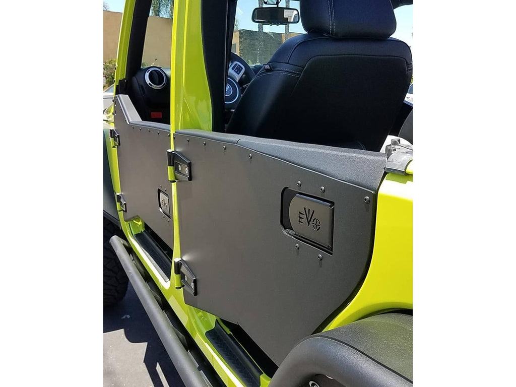 Jeep Wrangler FRONT AND REAR HALF DOOR PACKAGE, JKU 2007 - 2018