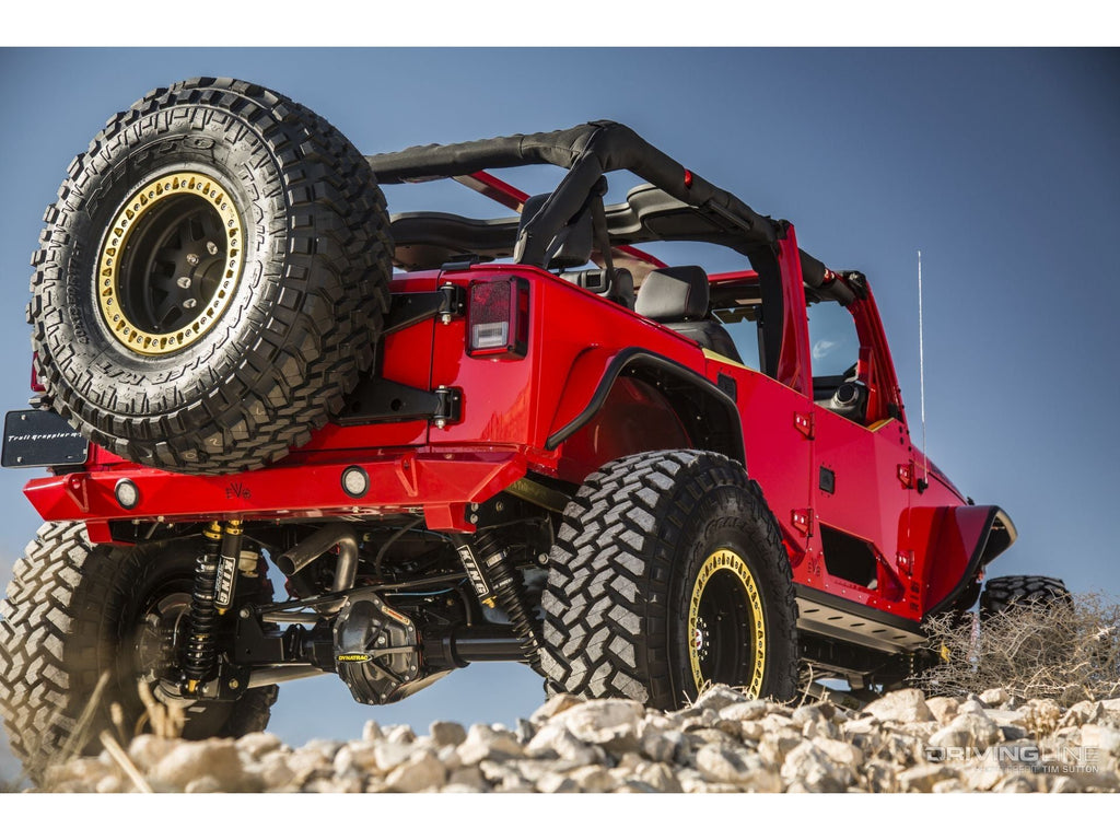 Jeep Wrangler FRONT AND REAR HALF DOOR PACKAGE, JKU 2007 - 2018