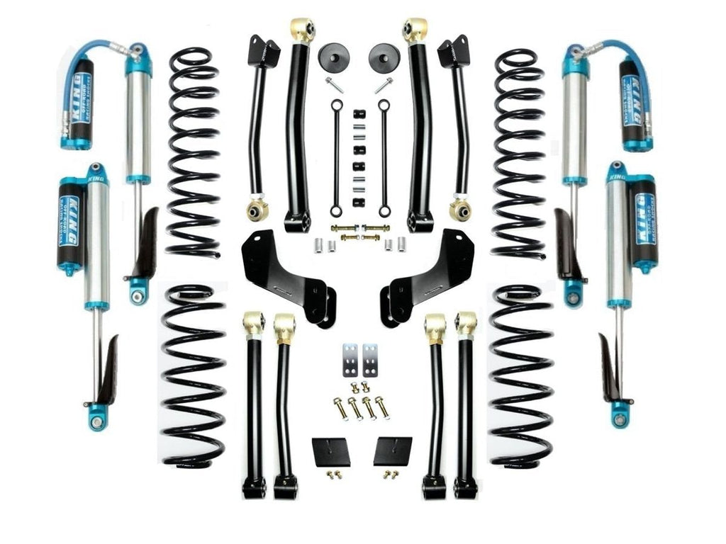 VARIANT  EVO-3014S4EKA  STAGE 4 Overland  King 2.5” Shocks with Compression Adjusters  No Track Bars