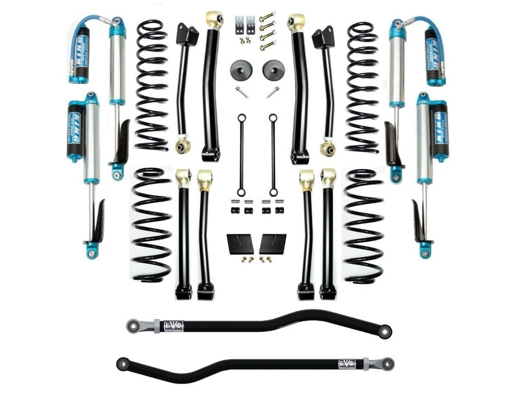 2.5 INCH 4XE JEEP JL WRANGLER LIFT KIT ENFORCER SUSPENSION SYSTEMS