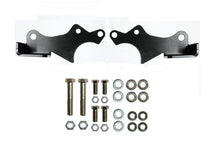 Load image into Gallery viewer, PROTEK FRONT SHOCK RELOCATION BRACKETS, BLACK FOR JL/JT