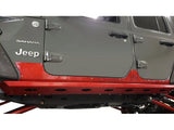 BOMBER ROCKERS AND OPTIONAL ROCKSKINS, 4 DOOR FOR JLU