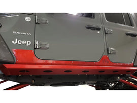 BOMBER ROCKERS AND OPTIONAL ROCKSKINS, 4 DOOR FOR JLU