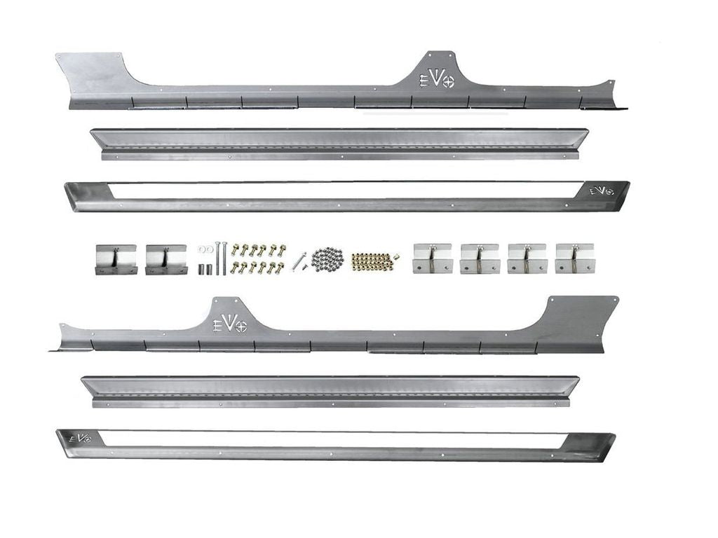 ROCKER STEP W/ BODY ROCKSKINS, 4 DOOR FOR JLU