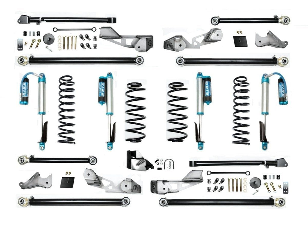 JLU (Gas) HD 4.5" HIGH CLEARANCE LONG ARM SUSPENSION SYSTEM ( 4 DOOR ONLY )