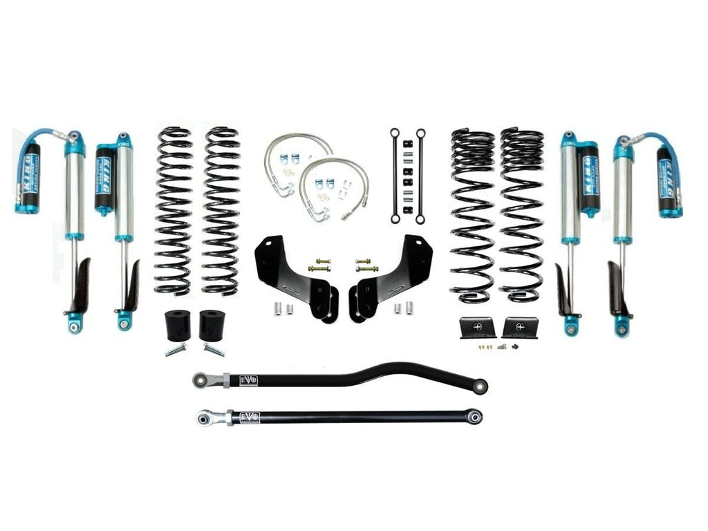 VARIANT  EVO-3061S1PK  STAGE 1 Overland  King 2.5” Shocks Blue  Front / Rear Track Bars