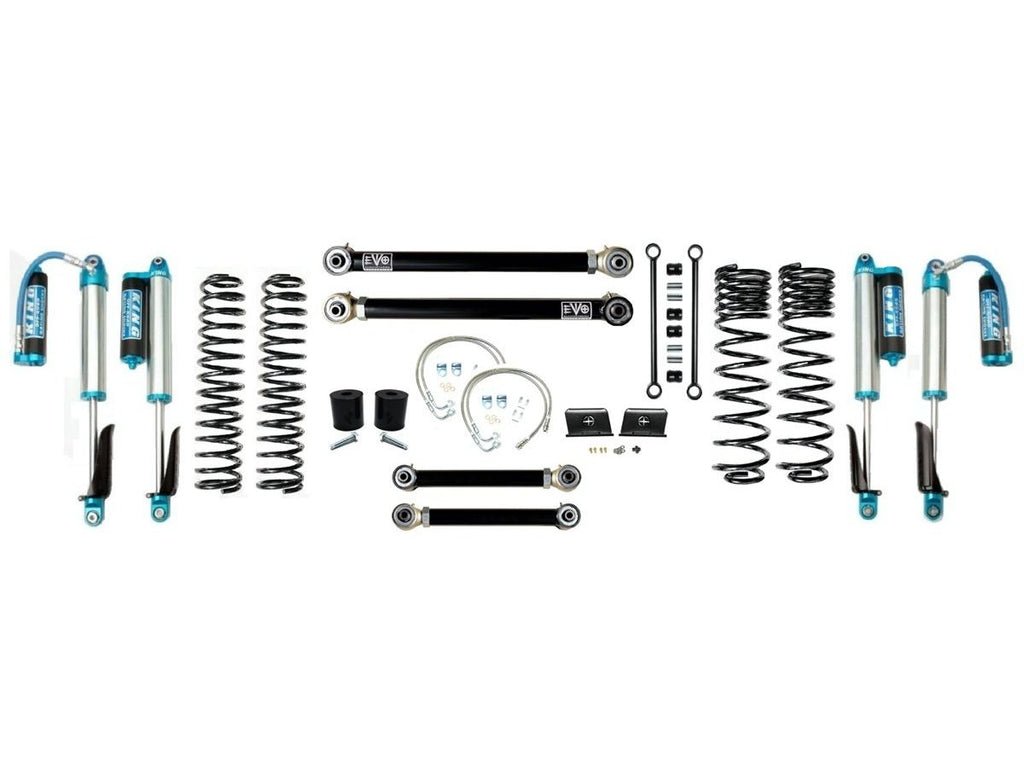 VARIANT  EVO-3060S3DKA  STAGE 3  King 2.5” Shocks Blue with Compression Adjusters  No Track Bars