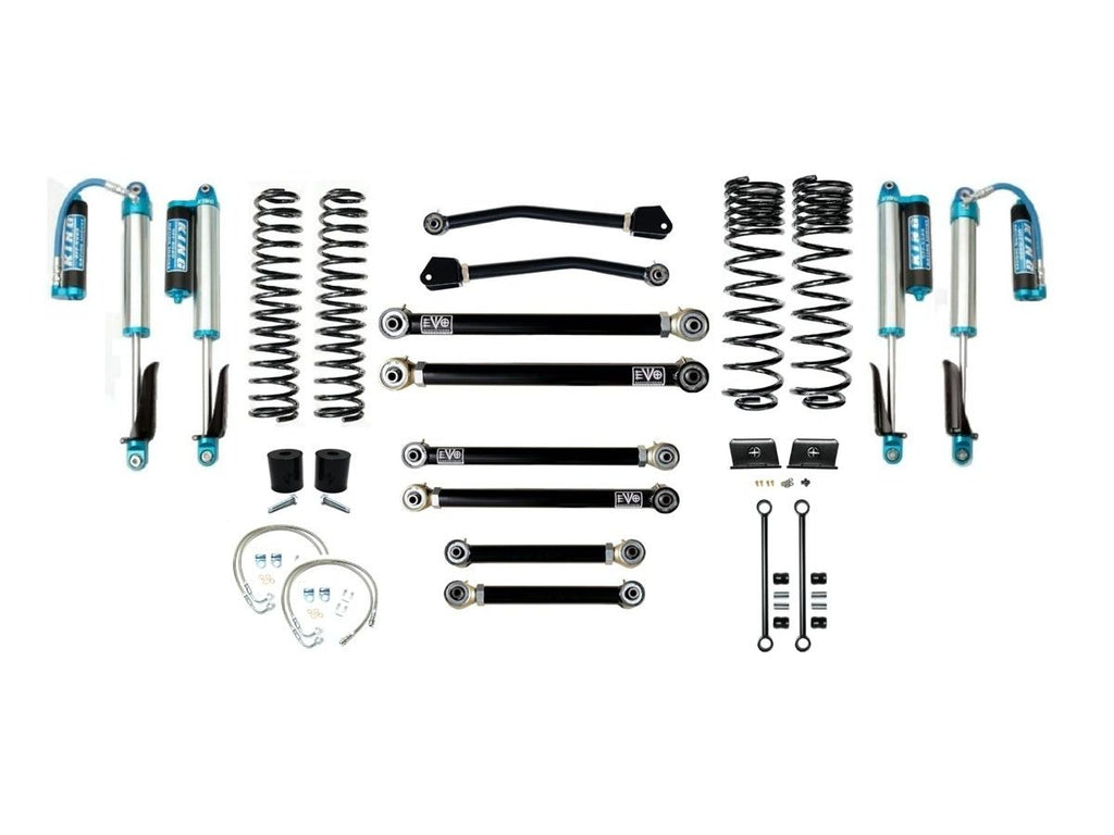 VARIANT  EVO-3060S4DKA  STAGE 4  King 2.5” Shocks Blue with Compression Adjusters  No Track Bars