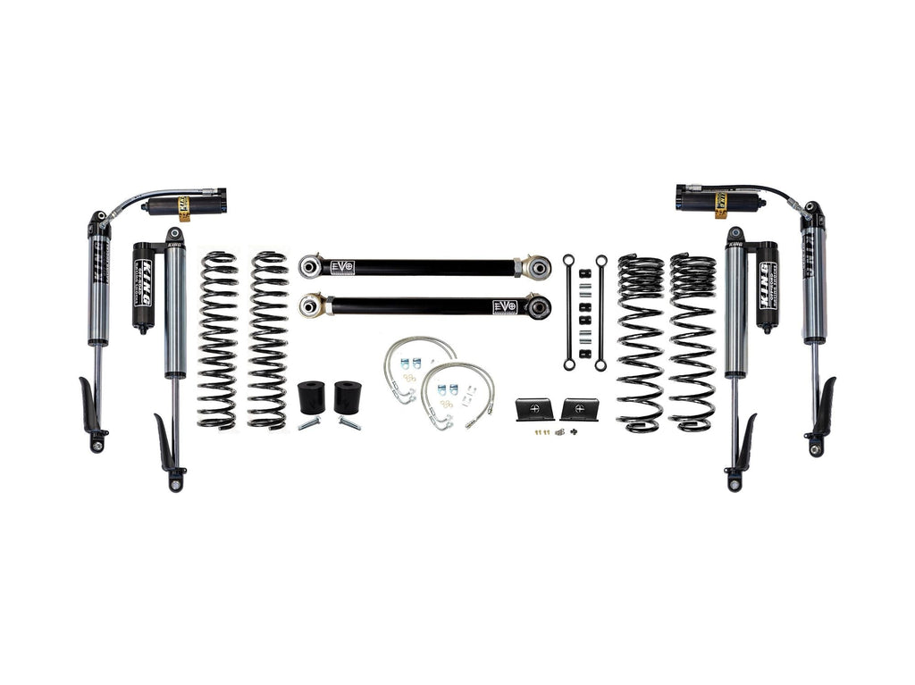 VARIANT  EVO-3060S2DKB  STAGE 2  King 2.5” Shocks Custom Black  No Track Bars