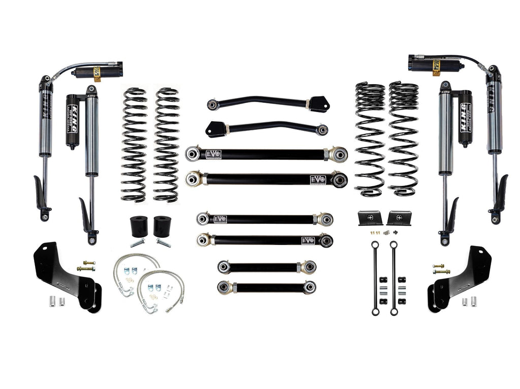VARIANT  EVO-3061S4DKB  STAGE 4 Overland  King 2.5” Shocks Custom Black  No Track Bars