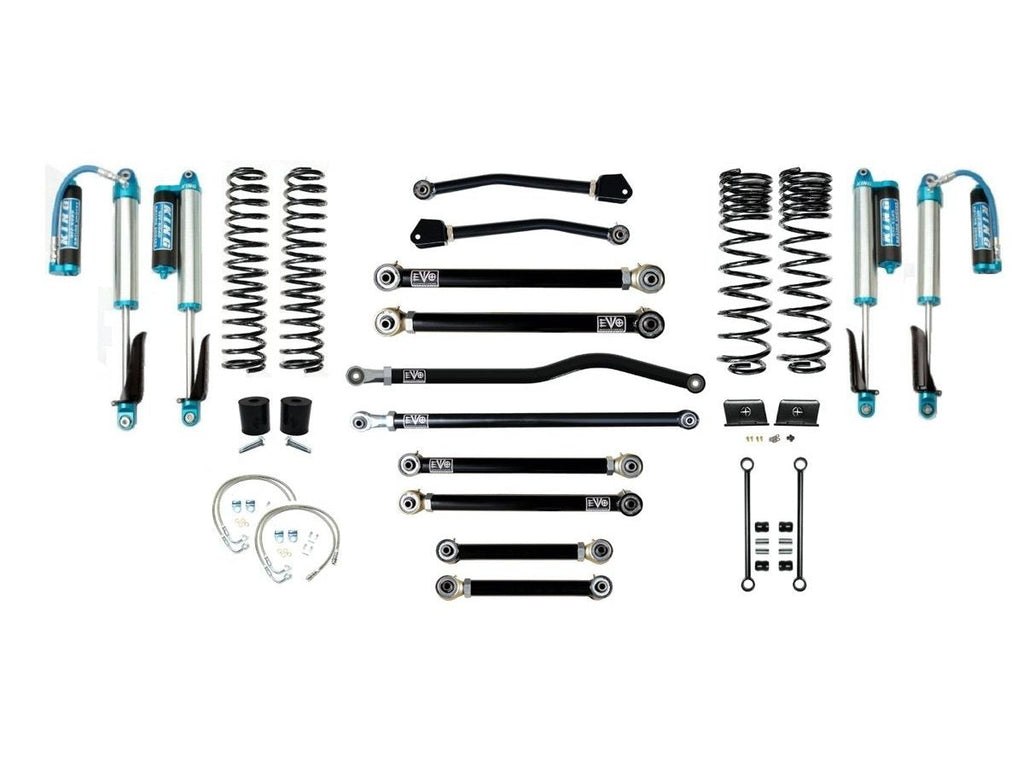 VARIANT  EVO-3060S4HDPK  STAGE 4  King 2.5” Shocks Blue  Front / Rear Track Bars