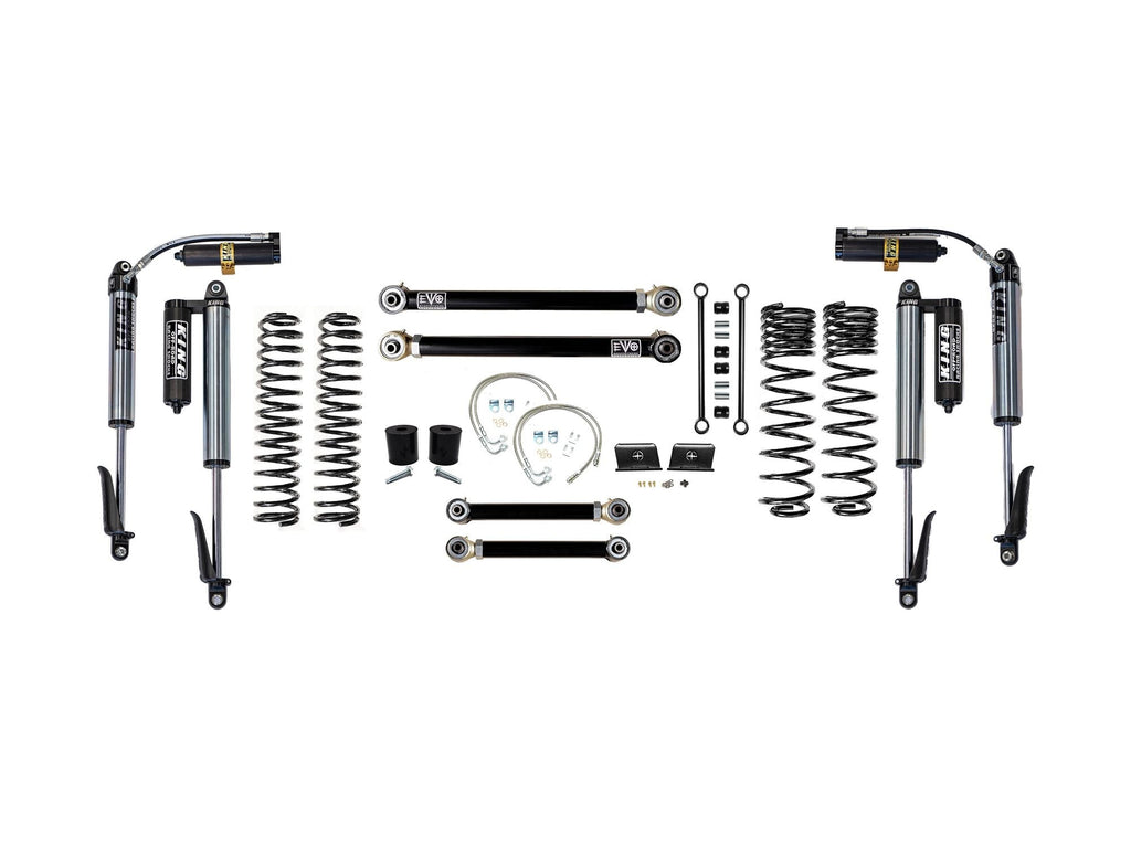 VARIANT  EVO-3060S3HDKB  STAGE 3  King 2.5” Shocks Custom Black  No Track Bars