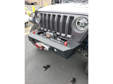 Load image into Gallery viewer, Jeep Wrangler JL/Gladiator Front Alumilite Bumper. With Factory Fog Light Provisions, Hoop and Skid Combo