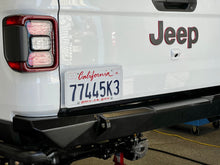 Load image into Gallery viewer, Jeep Gladiator JT Tailgate License Plate Mount Holder, Left Side Black