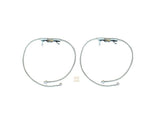 FRONT BRAKE LINE HOSE PAIR FOR 2.5-6.5
