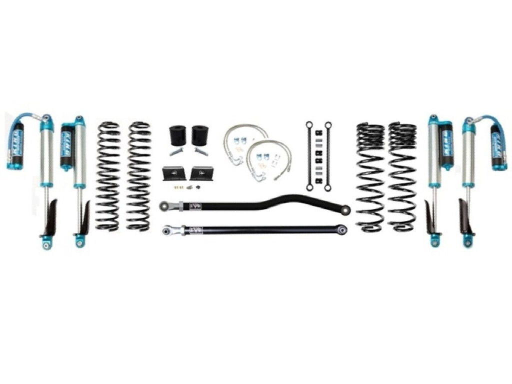 VARIANT  EVO-3060S1HDPK  STAGE 1  King 2.5” Shocks Blue  Front / Rear Track Bars
