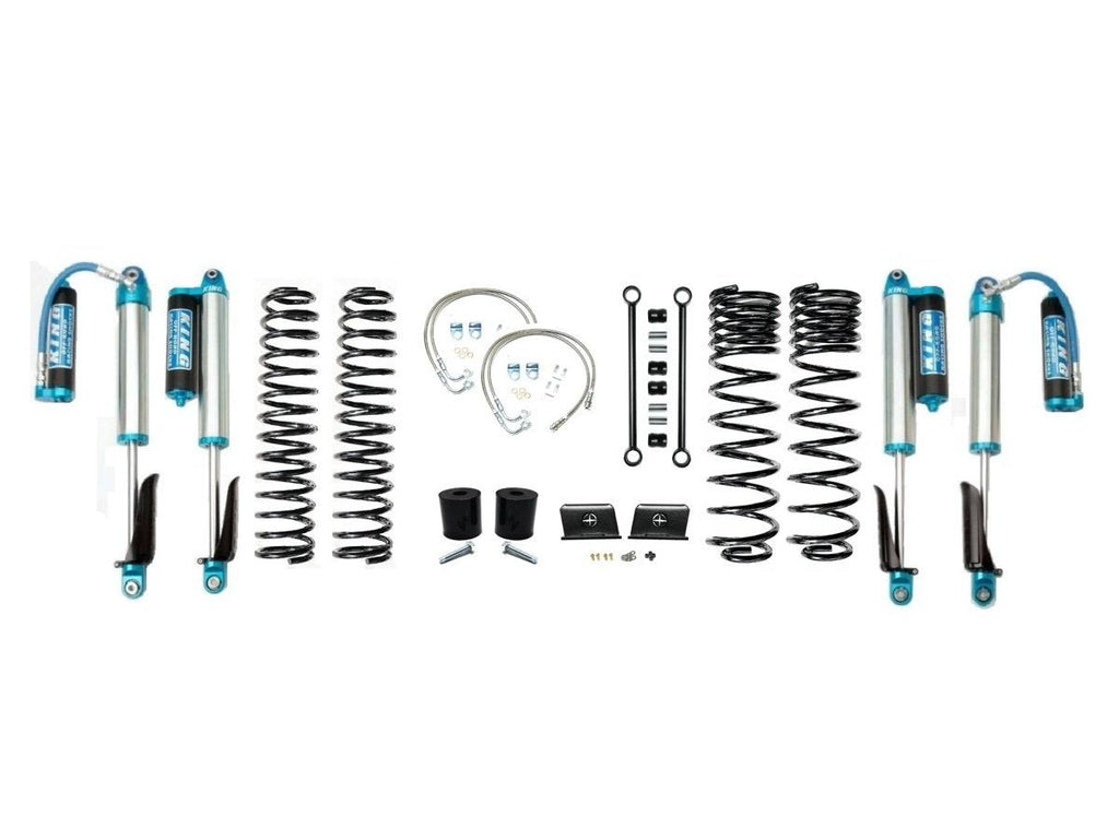 VARIANT  EVO-3060S1HDKA  STAGE 1  King 2.5” Shocks Blue with Compression Adjusters  No Track Bars
