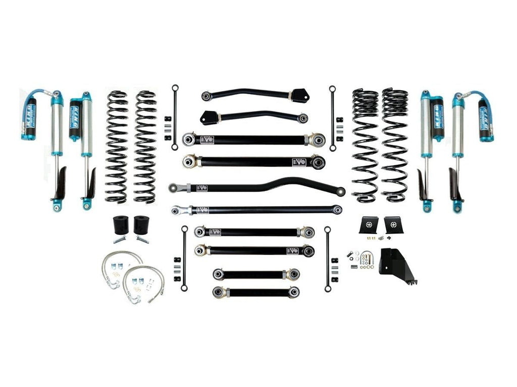 VARIANT  EVO-3064S4HDPKA  STAGE 4  King 2.5” Shocks with Compression Adjusters  Front / Rear Track Bars