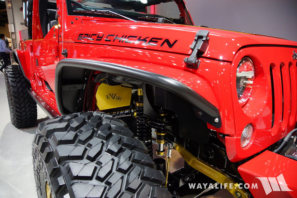 RADIUS FRONT AND REAR FENDER PACKAGE JK/JKU