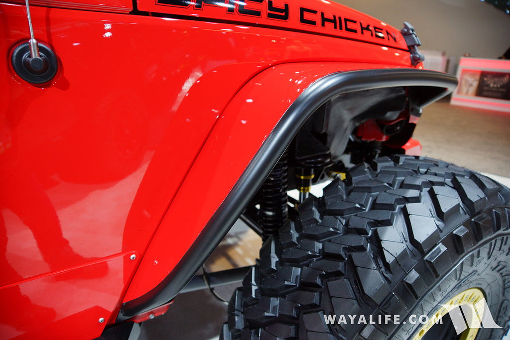 RADIUS FRONT AND REAR FENDER PACKAGE JK/JKU