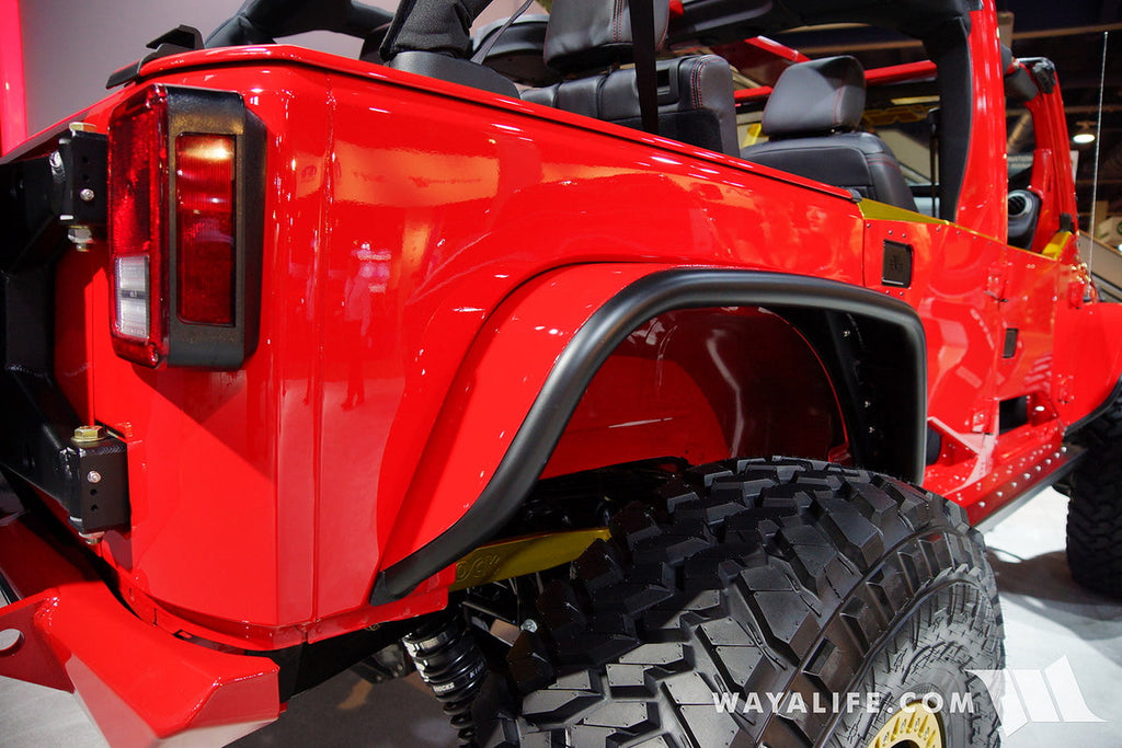 RADIUS FRONT AND REAR FENDER PACKAGE JK/JKU