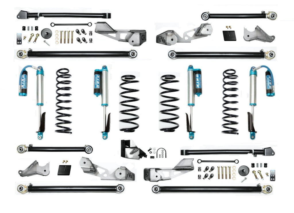 3.5” HIGH CLEARANCE LONG ARM SUSPENSION SYSTEM FOR JLU ( 4 DOOR ONLY )