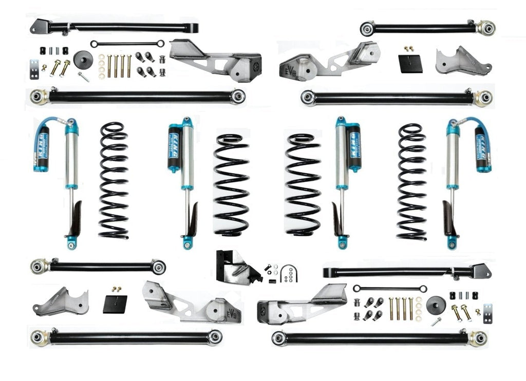 2.5” HIGH CLEARANCE LONG ARM SUSPENSION SYSTEM FOR HD JLU ( 4 DOOR ONLY )